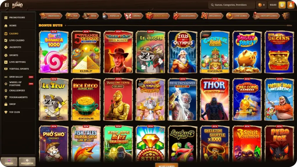 Bonus Buy games